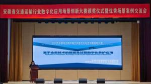 mksports荣获安徽省交通运输行业数字化应用场景创新大赛二等奖